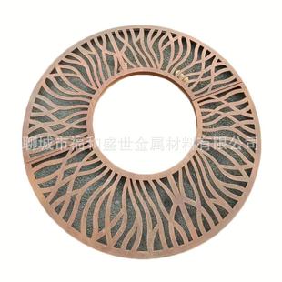 镀锌板树篦子树坑美化钢板护树板铸铁树蓖子树穴盖板铸铁篦子