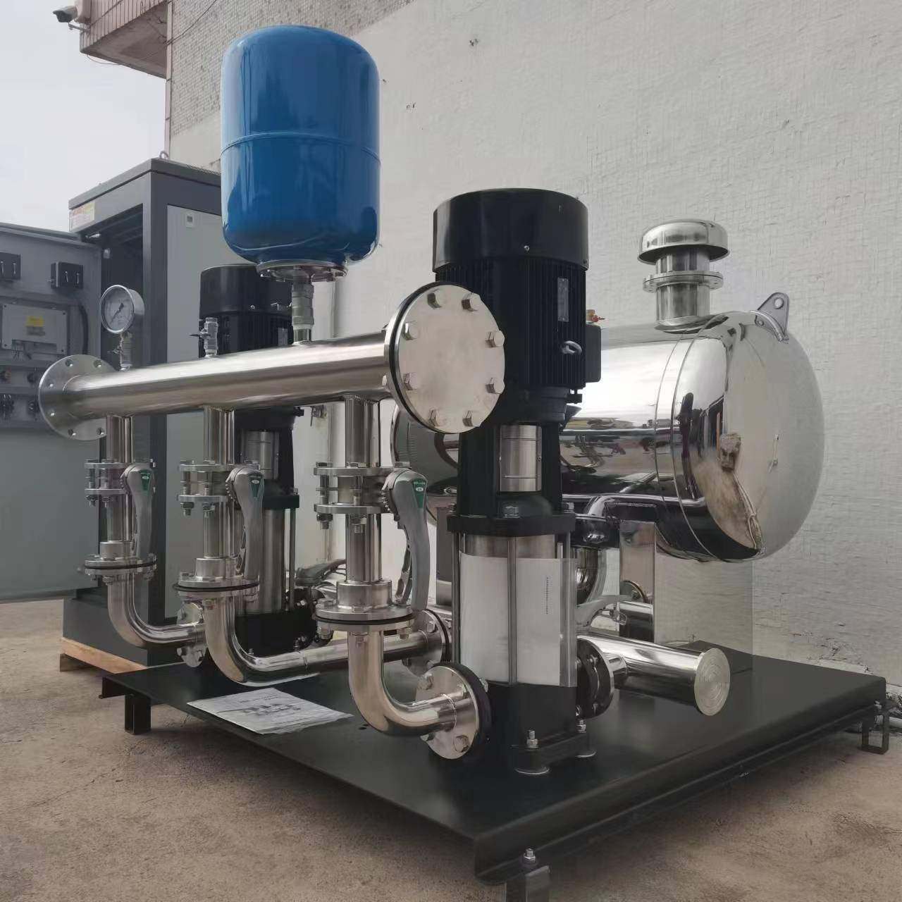 惠州沃德无负压一控二成套增压泵组二次加压恒压控制不锈钢多级泵,电子元器件市场,电机/马达,淘宝优惠券,粉丝福利购,淘宝优惠卷