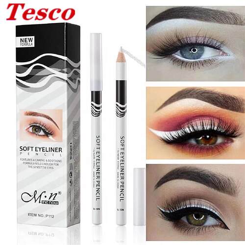 white eyeliner makeup eye makeup白色防水卧蚕笔提亮高光眼线笔