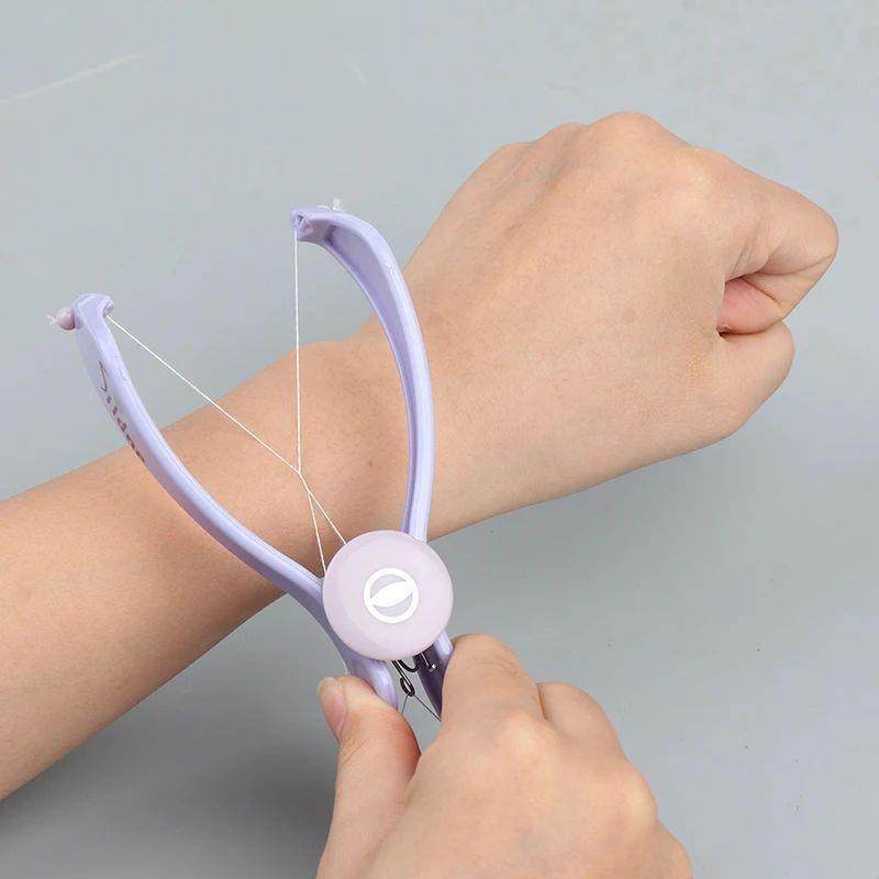 Women Hair Removal Epilator Facial Hair Remover Spring Threa