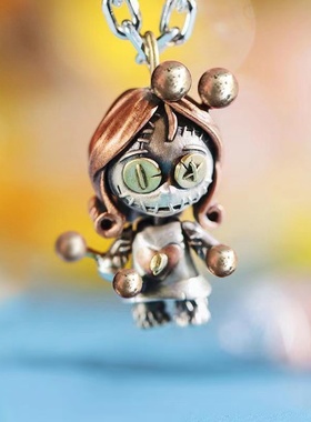 巫豆娃娃项链个性复古风流行潮玩