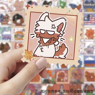 162张CH邮票贴纸卡通动漫创意周边手账装 饰桌面笔记本手机贴画diy