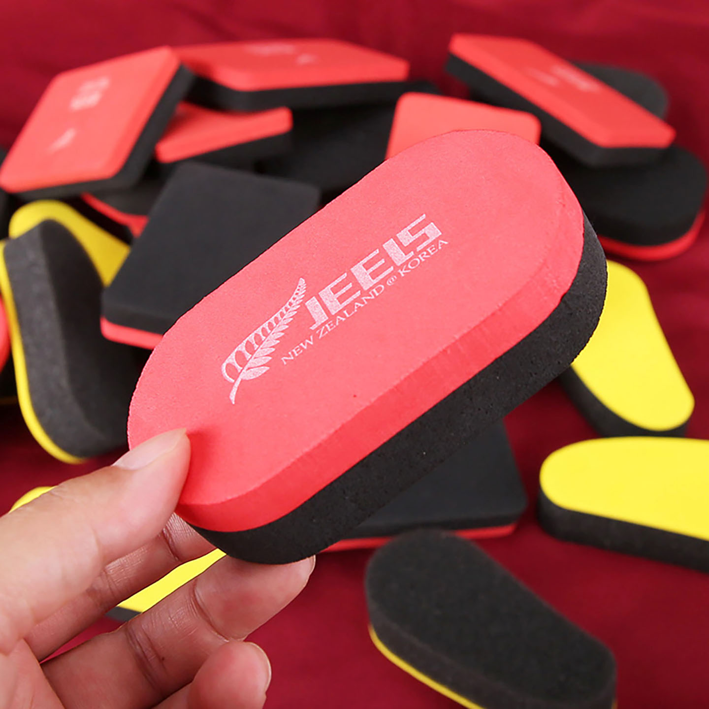 吉乐乒乓双层海绵擦清洁剂