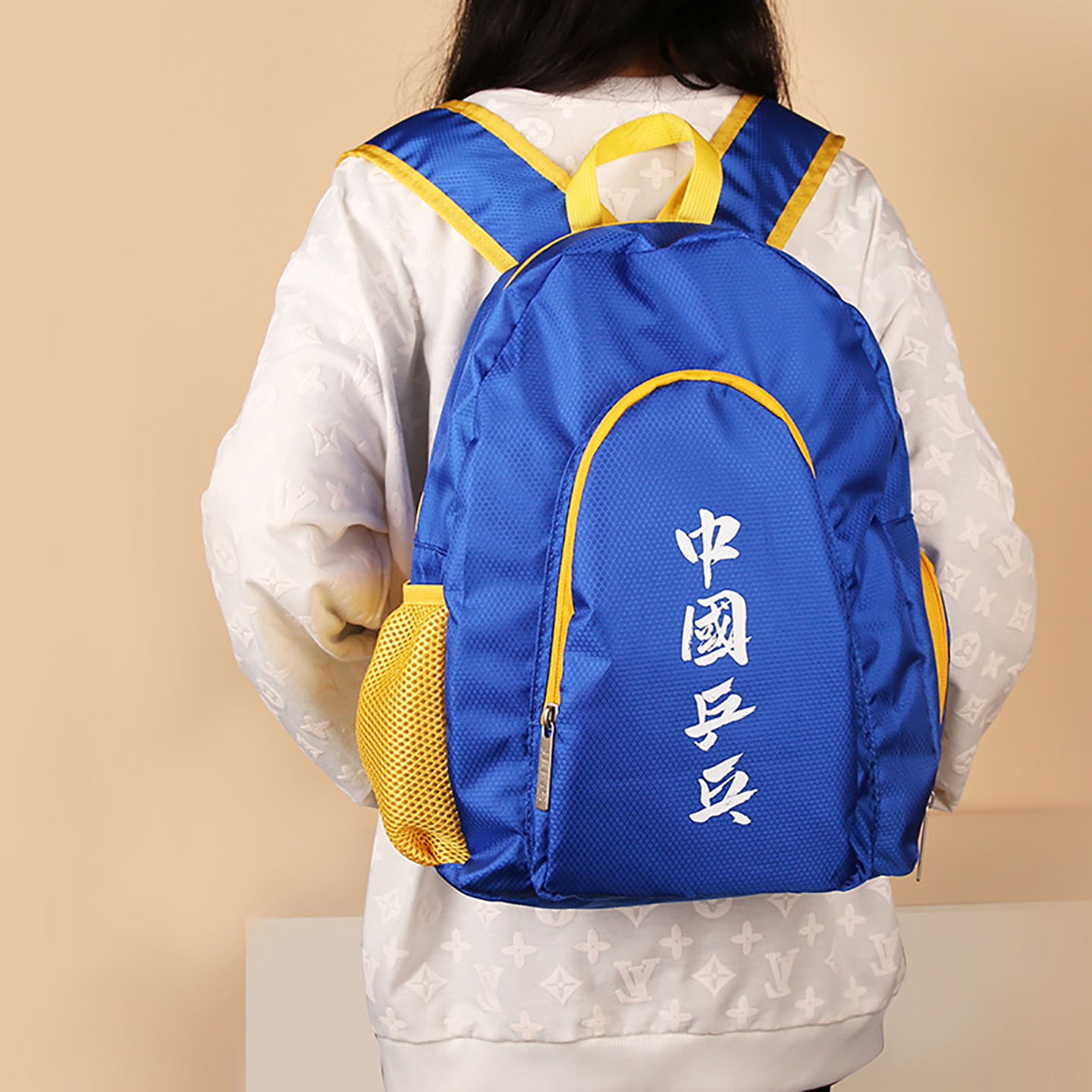 JEELS中国乒乓球双肩包防水出游