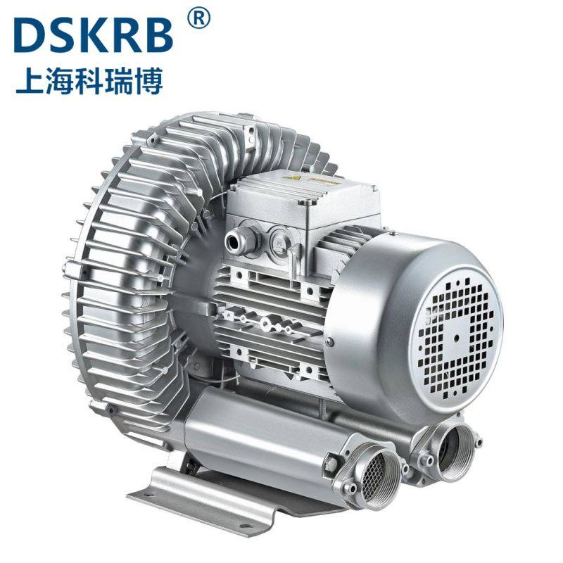 罗氏沼虾养殖增氧曝气高压风机 小功率低噪音型 旋涡式涡流气环泵