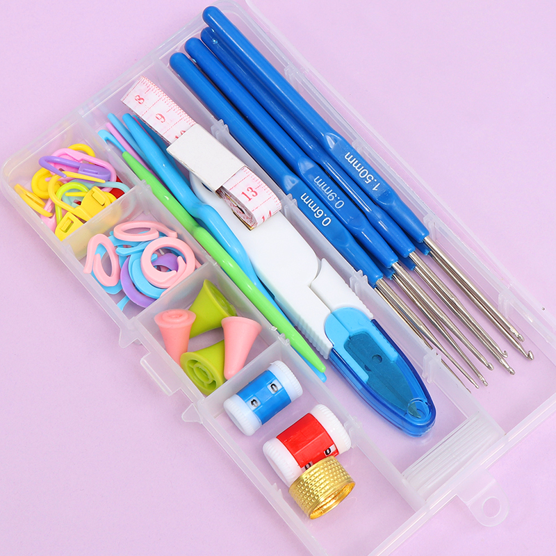 毛线钩针工具手工diy软柄勾针包