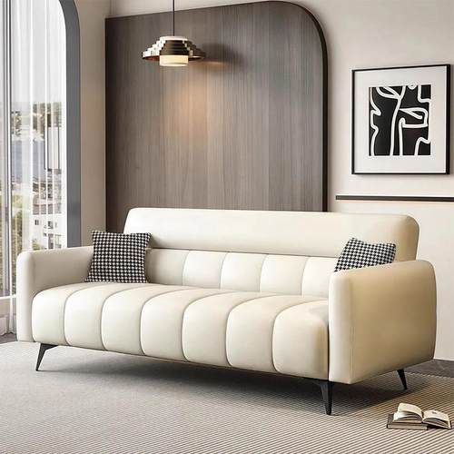 钢琴键简约折叠沙发床猫抓皮