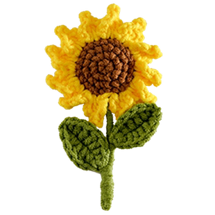 一举夺魁 向日葵小花束胸针配饰 森系少女胸花装饰品包包衣服别针