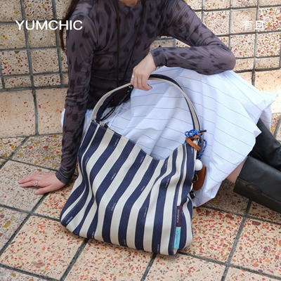 YUMCHIC/有且City — 帆布随行包电脑包度假风单肩重磅帆布包