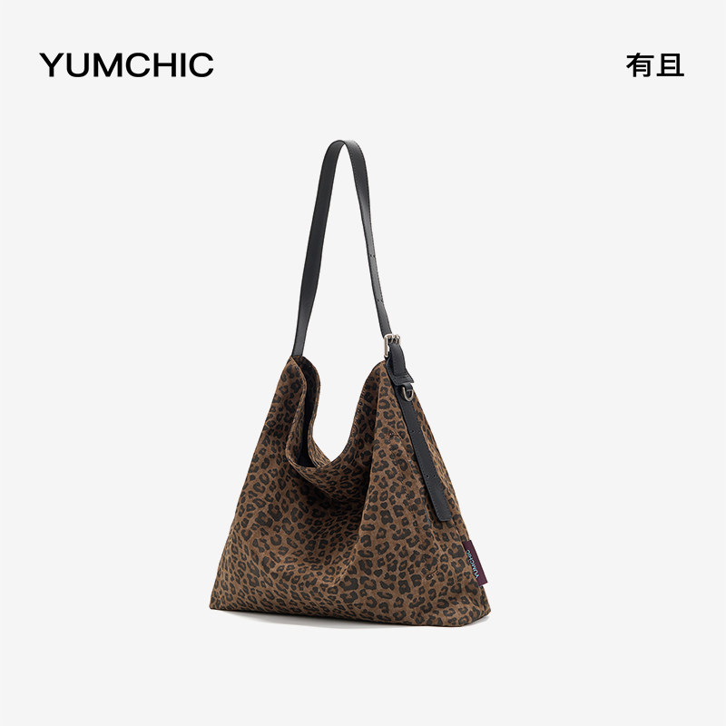 YUMCHIC/有且City — 帆布编织随行包电脑包度假风单肩重磅帆布包