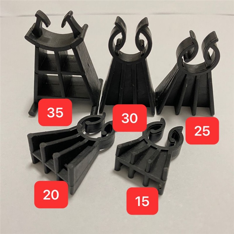 钢筋塑料垫块宝塔带夹15梁垫 塑料支架35 钢筋保护层3.5公分马凳