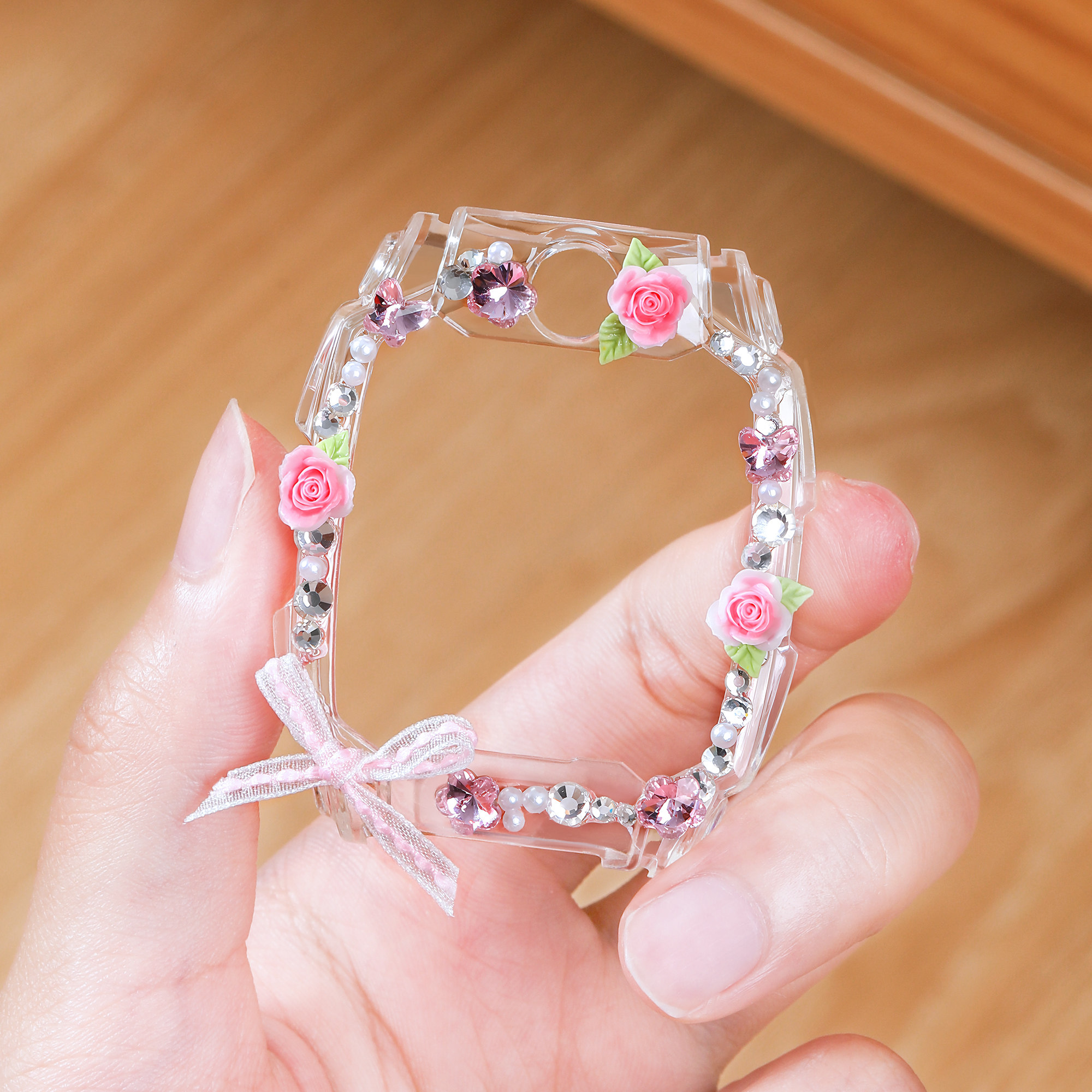 适用小天才电话手表保护壳z9/z8少年版/z7s手工DIY表套q1a/z10/z11/q3/d5/y8闪扣磁吸表带z6pro/u5/q1s配件y7