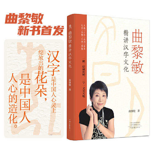 曲黎敏精讲汉字文化  一部文化深度与实用价值兼具的汉字文化读物 以《说文解字》为基石贯通《黄帝内经》 河南文艺出版社正版