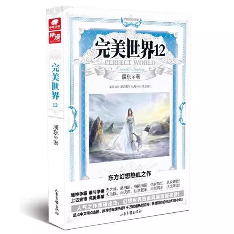 完美世界12 辰东人气玄幻小说完美世界东方幻想热血之作经典小说《不死不灭》《神墓》《长生界》的作者 山东画报出版社