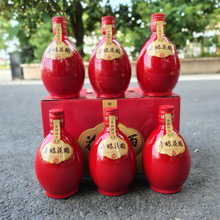 绍兴正宗黄酒整箱花雕酒十二年陈酿500ml*6瓶加饭酒礼盒传统老酒