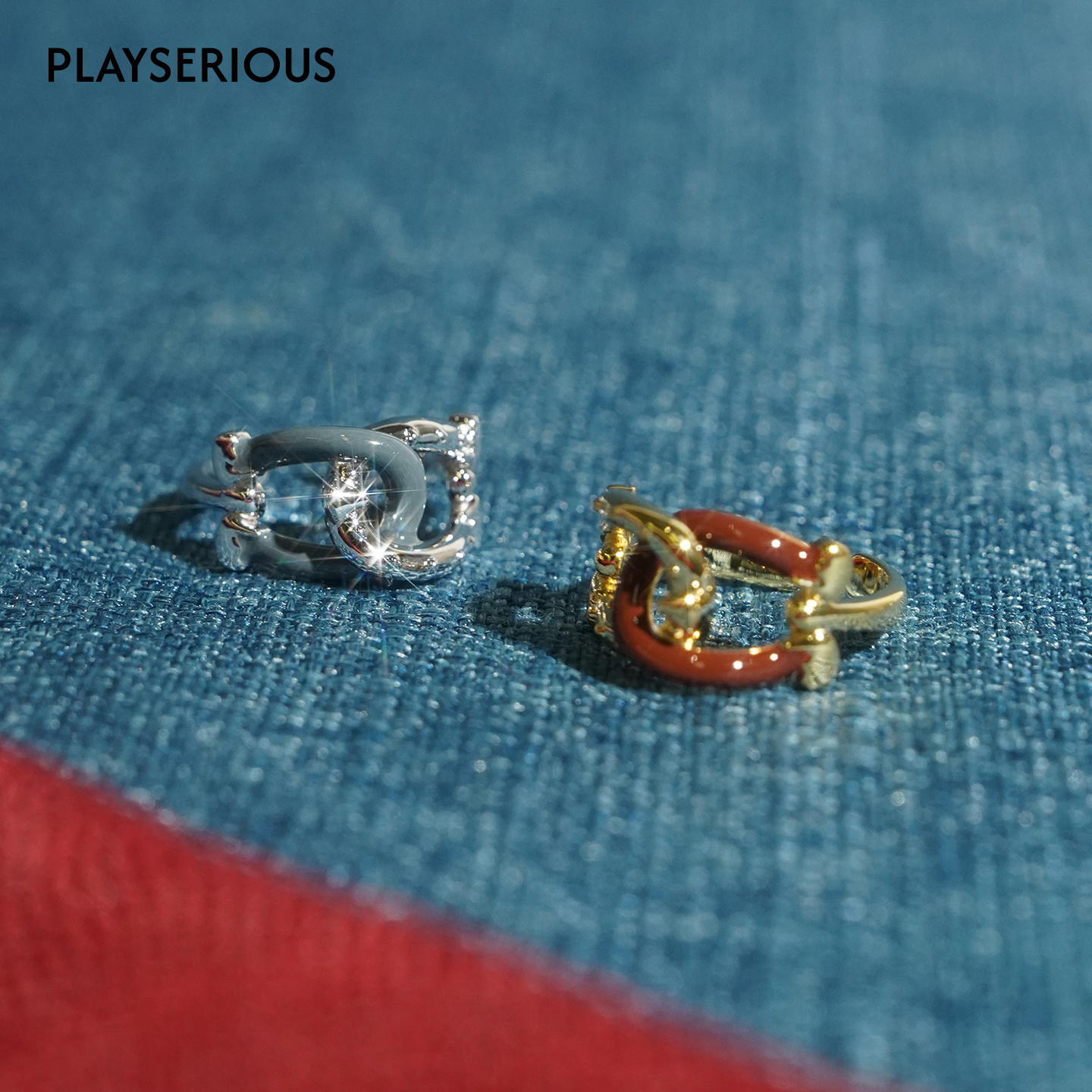 TONE TALE洞天 2025秋季新款马蹄扣戒指小众百搭个性设计感指环