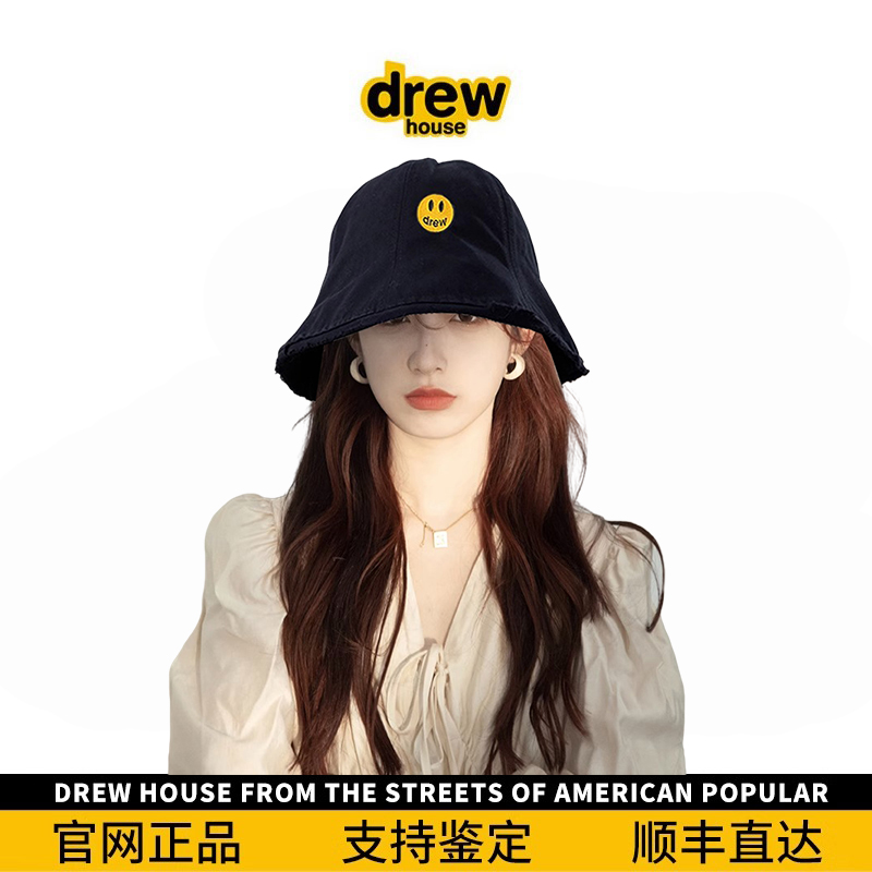 drew四季遮阳防晒渔夫帽