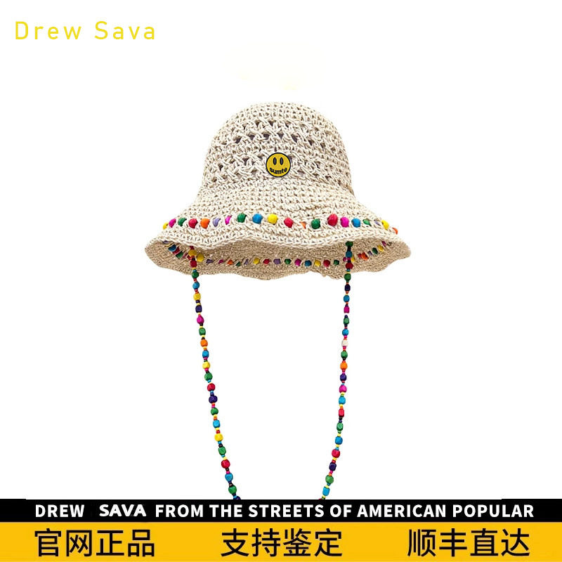 正品DrewSumt笑脸草帽女图片