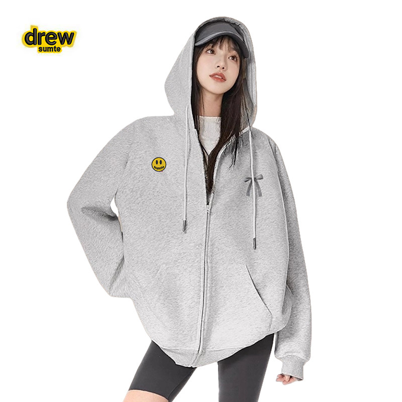 DrewSumt笑脸女士连帽卫