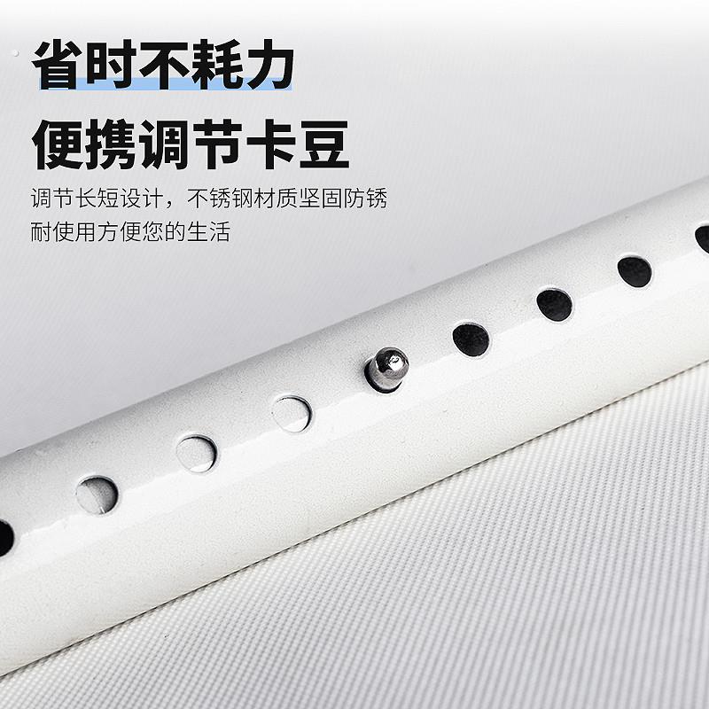 免打孔伸缩杆挂衣浴帘杆浴室化妆室门帘阳台窗帘杆卧室衣柜伸缩杆