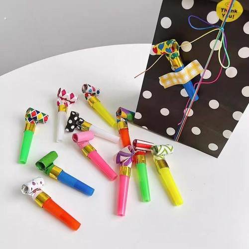 可爱吹龙哨子创意儿童玩具伸缩口哨吹吹卷小宝宝生日派对助兴喇叭