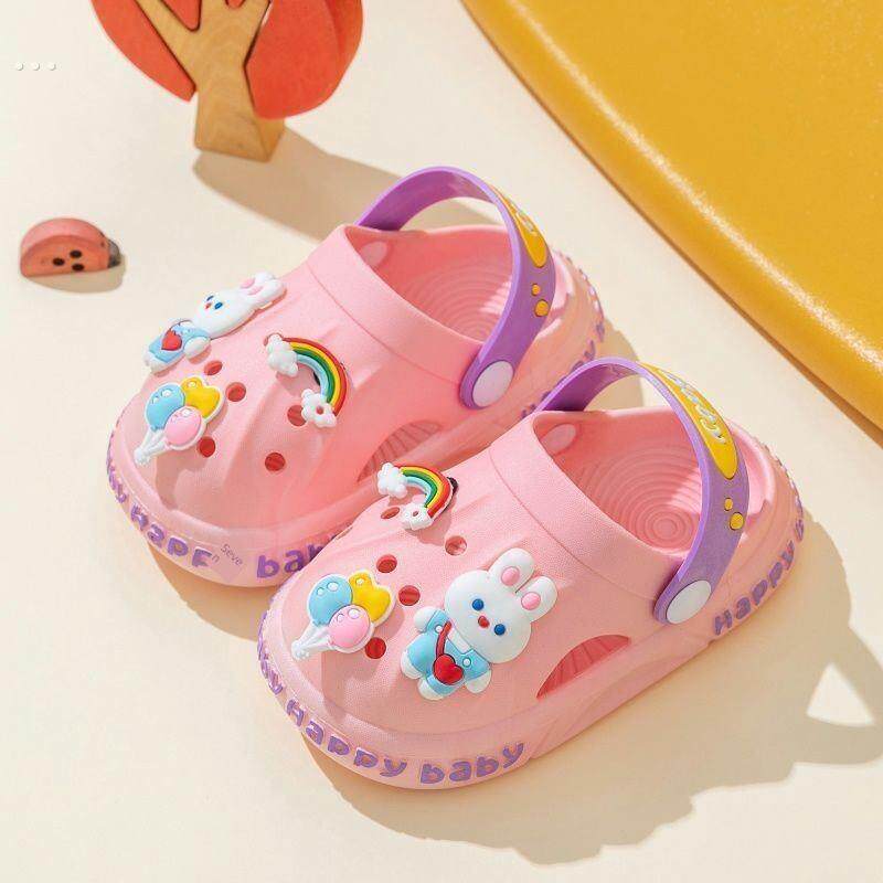 女童凉鞋运动型2025新款女孩夏季透气女款儿童超火夏天软底不累脚