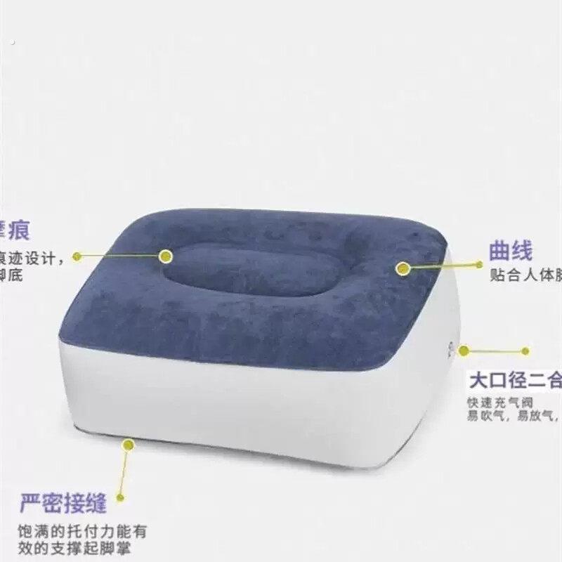 充气脚垫副驾驶睡觉神器汽车后排车内充气午休脚托脚凳凳子间隙垫