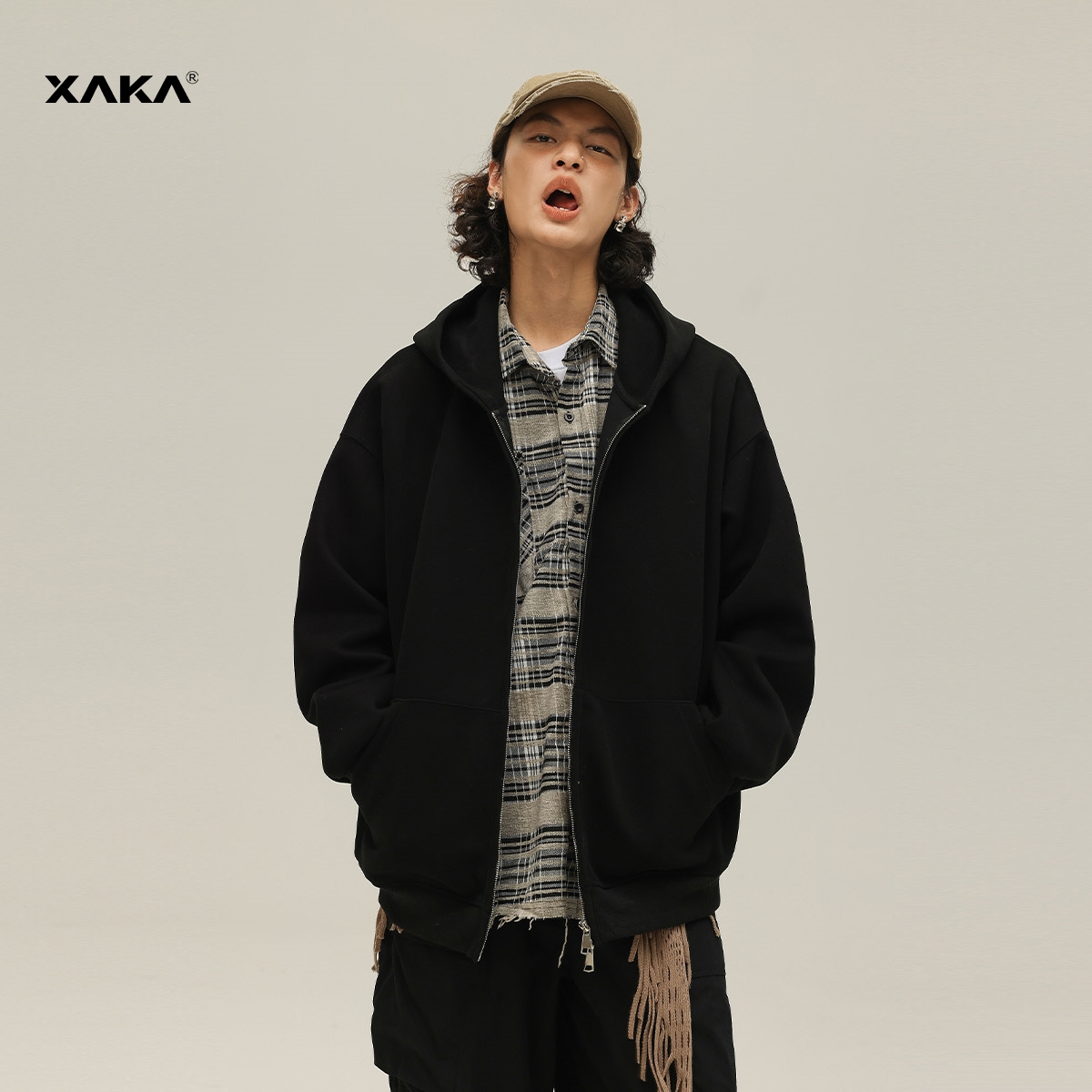 XAKA潮开衫卫衣青春流行