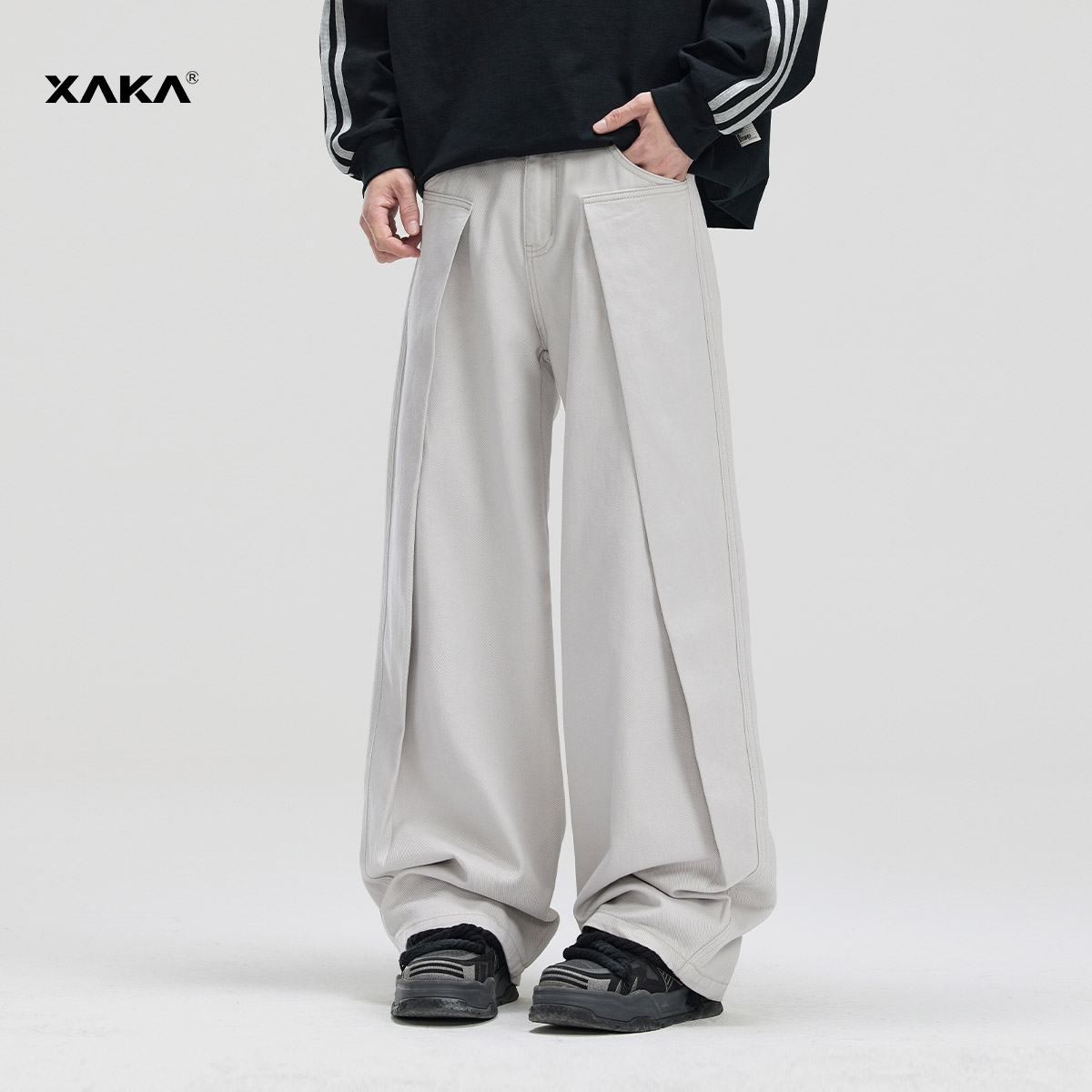 XAKA休闲长裤潮青春流行