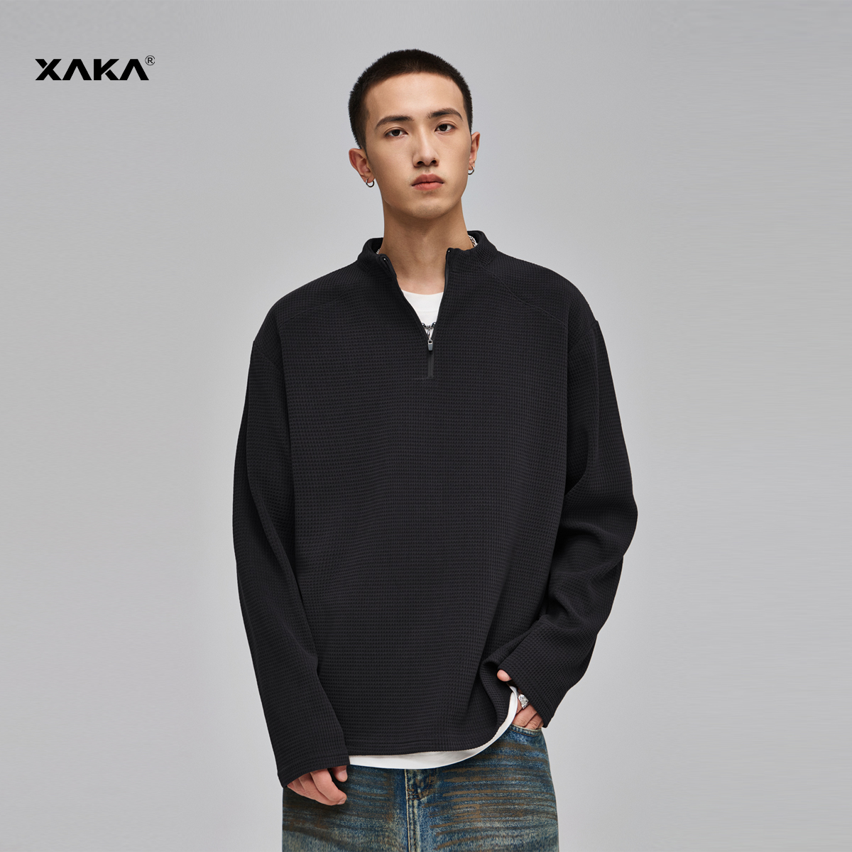 XAKA长袖T恤潮青少年青春流行