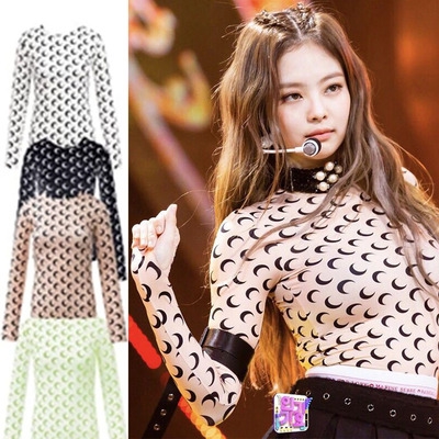 marine月亮打底衫泫雅风叠穿内搭长袖紧身t恤薄款洋气上衣女秋冬|msdalam kategori Butik wanita / wanita, baju-T - dari Buy2taobao.com untuk memberikan perkhidmatan ejen Taobao profesional membeli