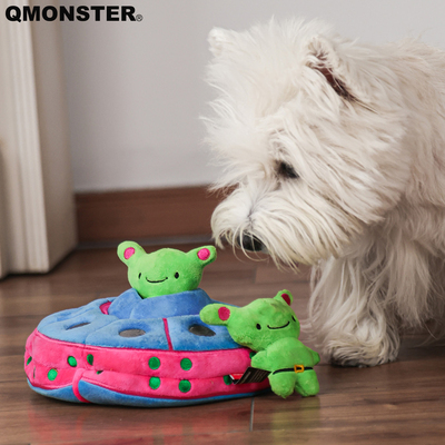 QMONSTER狗狗玩具掏掏乐益智耐咬磨牙宠物自嗨解闷发声藏食小狗玩