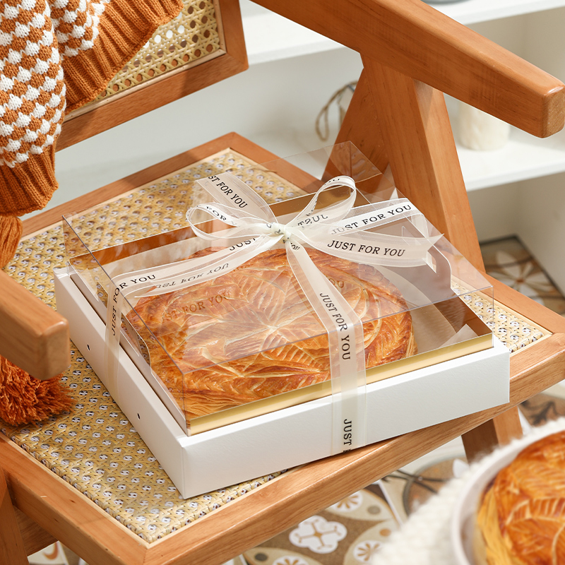 国王饼包装盒新年大礼物糕点心盒