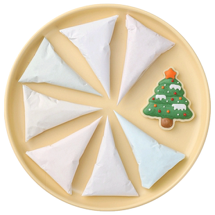 自制裱花袋做糖霜饼干蛋糕挤花拉线神器加厚一次性表小号烘焙工具