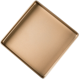 烤盘蛋糕卷烘焙模具28×28cm方盘毛巾卷雪花酥牛轧糖烤箱家用工具