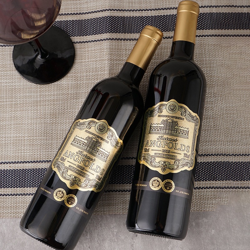 法国原瓶进口干红葡萄酒14度aop级别赤霞珠送礼正品酒水