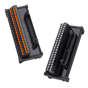 恩爵EXTB中继端子台模组PLC牛角转接板20/40/50芯I/O省配线终端