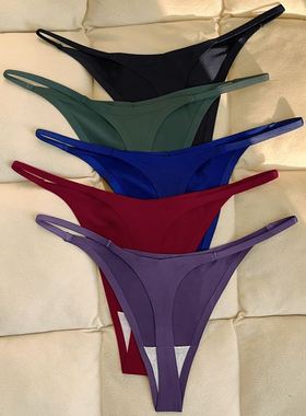 Sexy Sports Panties Ms Underpants Seamless Thong G String 裤