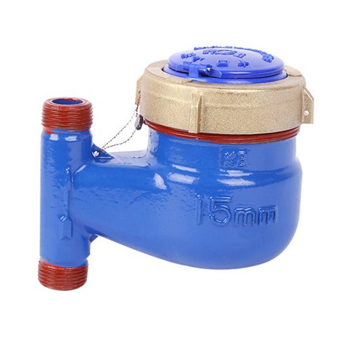 20立式水表下进上出家用丝扣旋翼式冷水数字滴水4分6接头