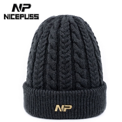 防寒帽子男冬天保暖毛线帽女秋冬加厚护耳针织帽户外防风滑雪冷帽