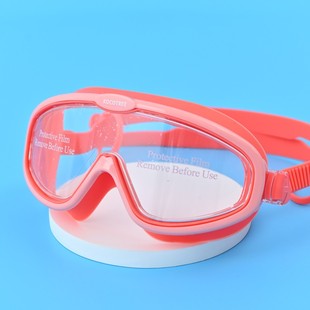 厂家新品 儿童大J框泳镜男童女童防水防雾游泳眼镜宝宝 b310岁盒装