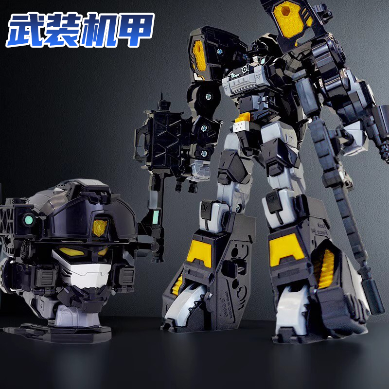 迷你特工队武装战警变形机器人机甲男孩金刚儿童2025超火新款玩具