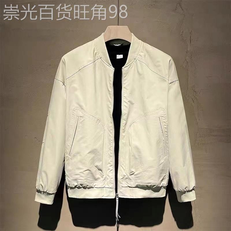 韩版潮牌正品秋季新品夹克上衣男士痞帅修身棒球服立领外套短款男