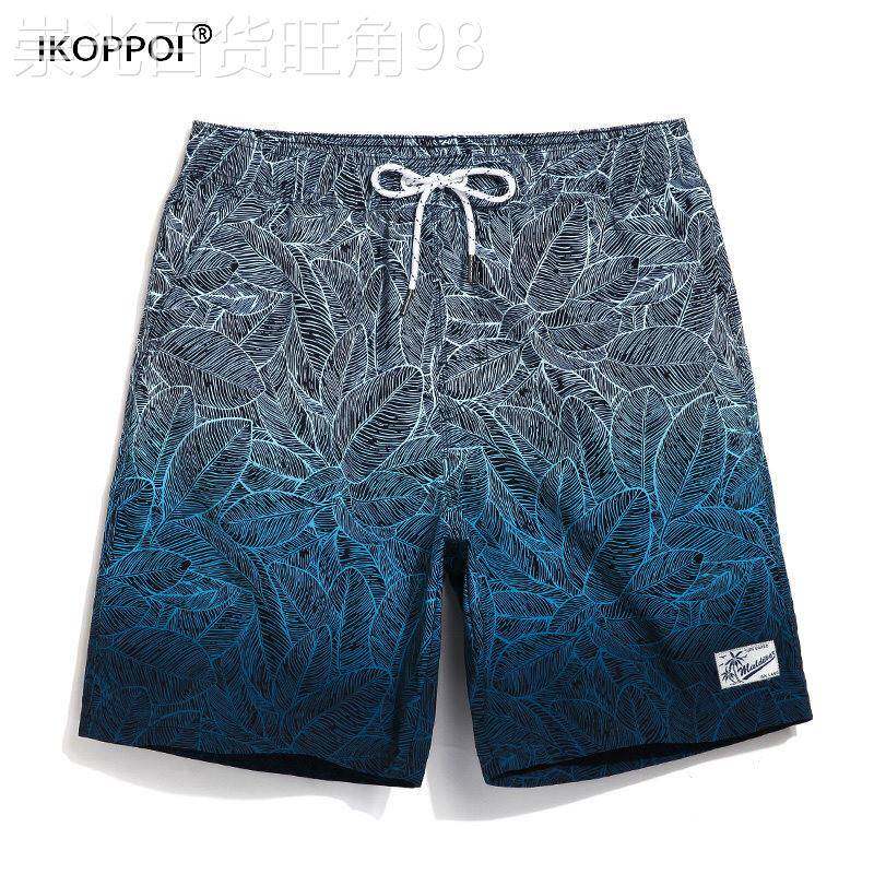 轻奢时尚情侣款度假海边游泳沙滩裤可下水速干宽松短裤泳裤套装