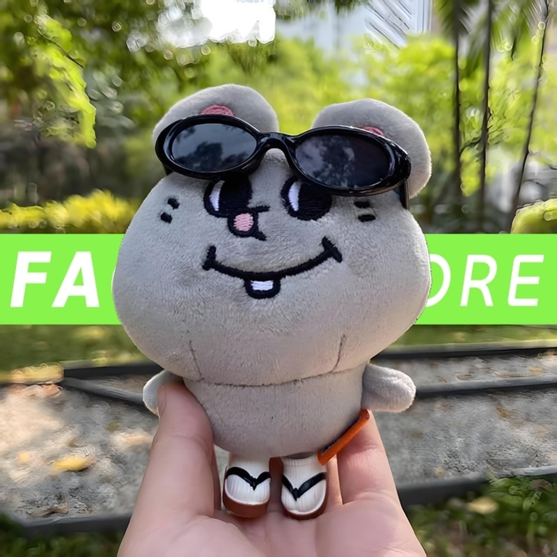 可爱治愈系小玩意美叽和大鼠玩偶衣服娃衣周边粘鼠板盲盒无聊解闷