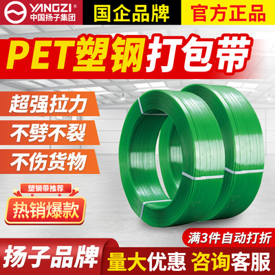 扬子（YANGZI）塑钢打包带全新料捆绑带编织带打包扣手工机用1608