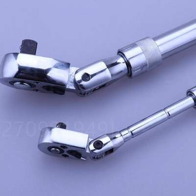 。72齿伸缩棘轮自动快脱扳手/1/4 1/2 3/8活动头套筒