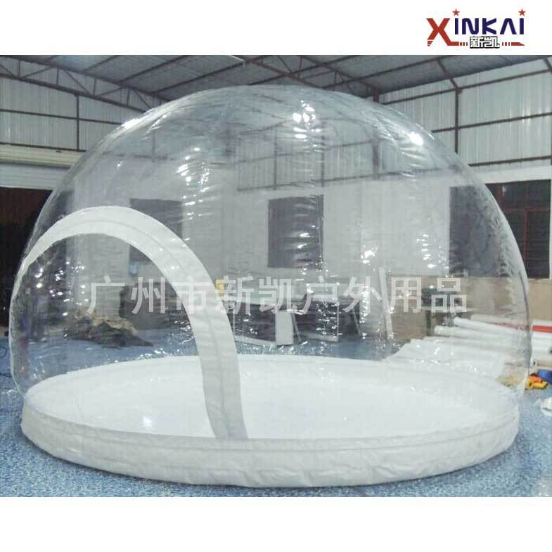 订购观景展览透明气泡屋 户外休闲广告展览泡泡屋设备 透明帐篷