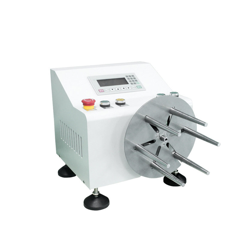 新全自机动绕线扎线数据线电源绞线机线圈扎机带自动卷线线绕线机