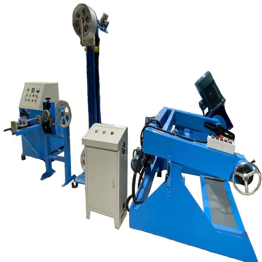 泗同全自动电线成圈机电线打卷机电缆打卷机厂家直销自动打卷机